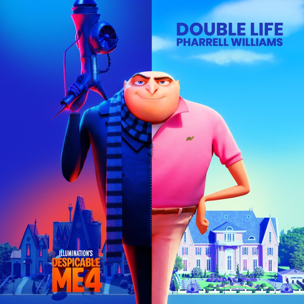 Pharrell Williams - Double Life (from Despicable Me 4)